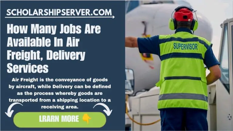 How Many Jobs Are Available In Air Freight/Delivery Services