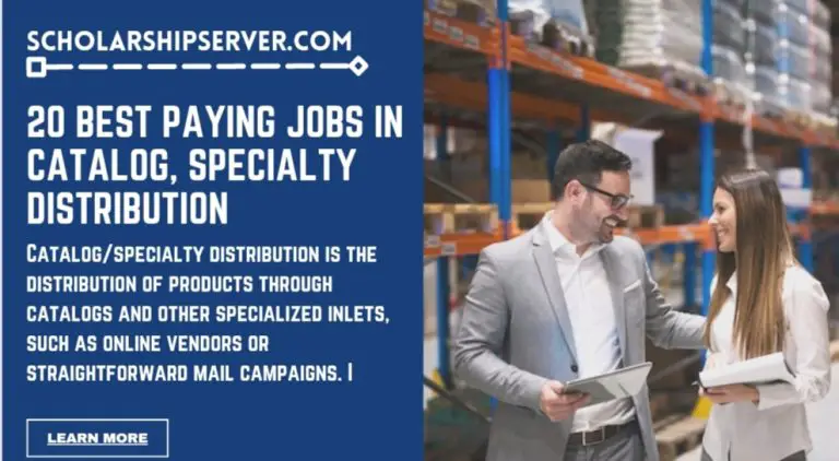 20 Best Paying Jobs In Catalog/specialty Distribution