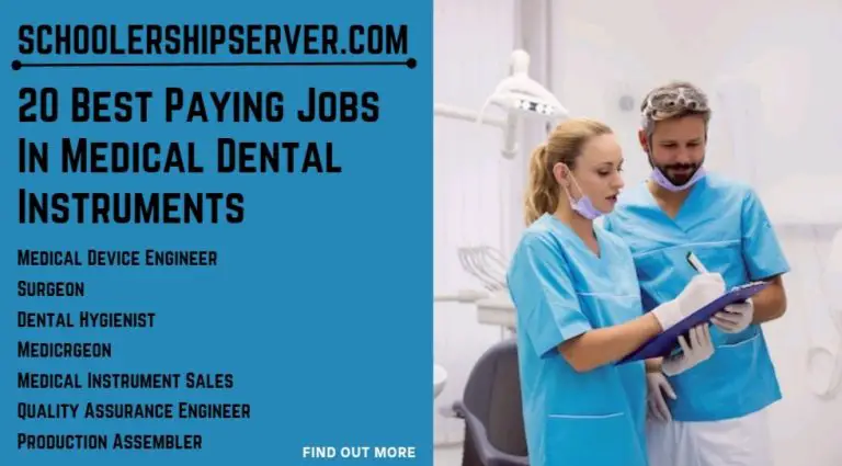 Best Paying Jobs In Medical/Dental Instruments