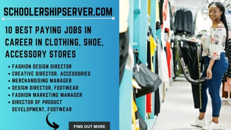 10 Best Paying Jobs In Career In Clothing/Shoe/Accessory Stores 