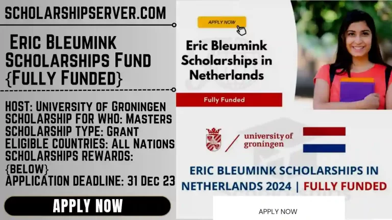 Eric Bleumink Scholarships