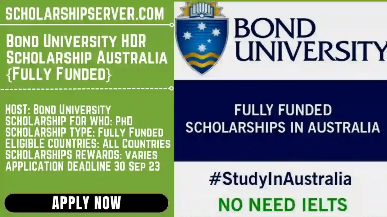Bond University HDR Scholarship