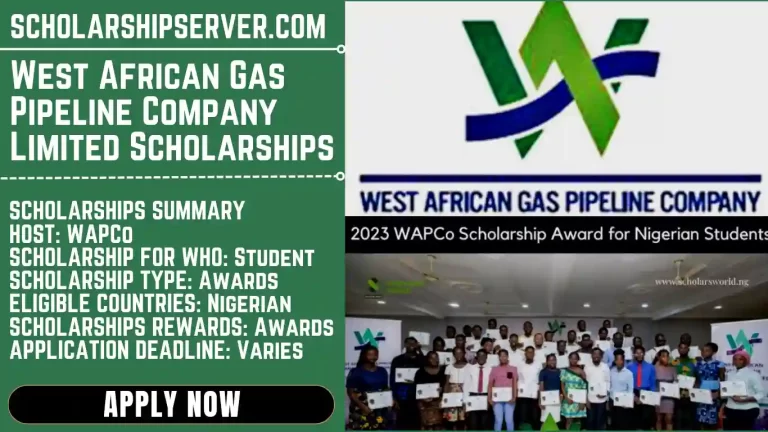 West African Gas Pipeline Company Limited Scholarships