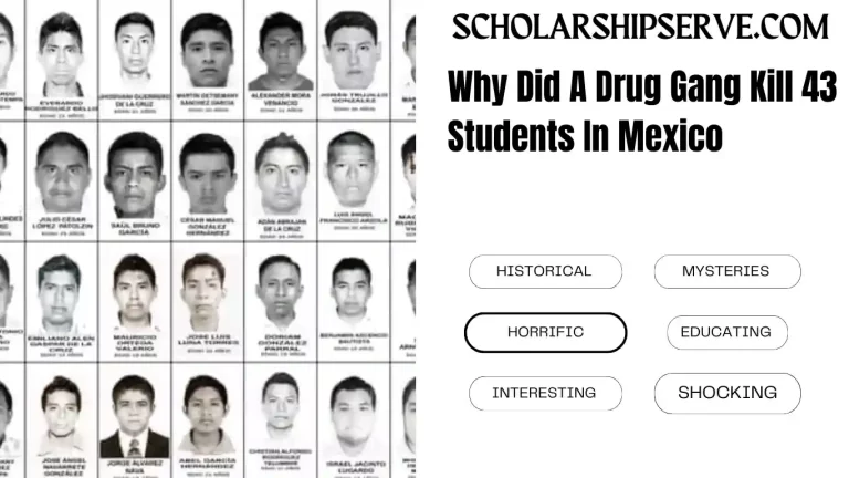 Why Did A Drug Gang Kill 43 Students In Mexico.