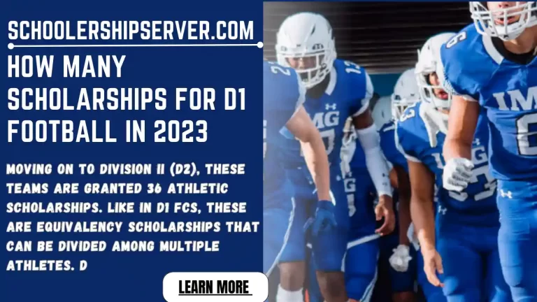 How To Get A D1 Scholarship For Football In 2023