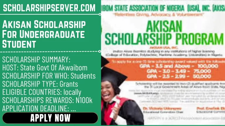 Akisan Scholarship