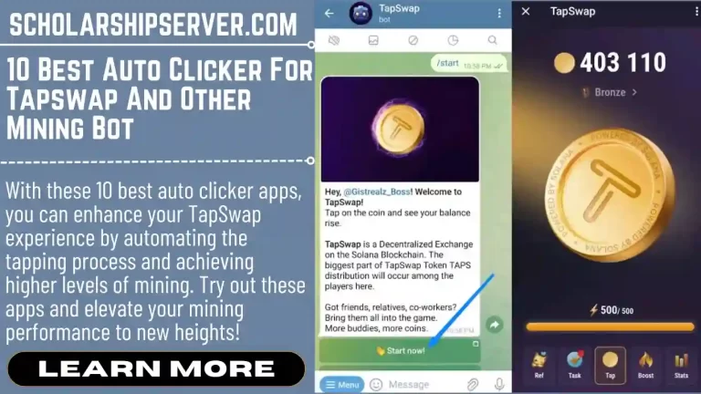 10 Best Auto Clicker For Tapswap And Other Mining Bot