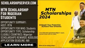 MTN Scholarship For Nigerian Students 